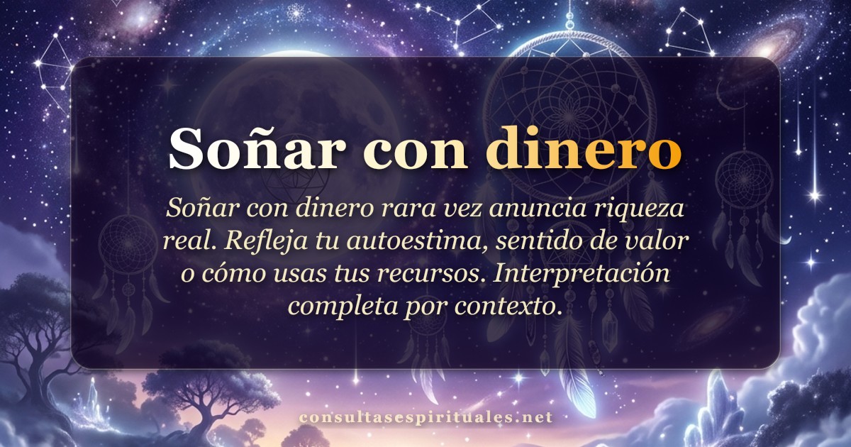 Soñar con dinero y abundancia financiera